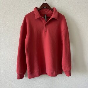 Mondetta Coral Quarter Button Up